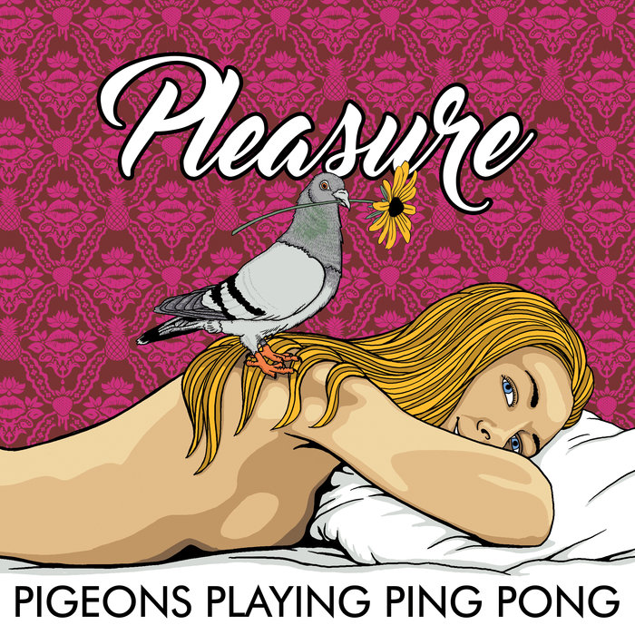 Pleasure Pigeons Playing Ping Pong
