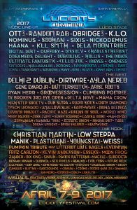 Lucidity Music Festival Lineup